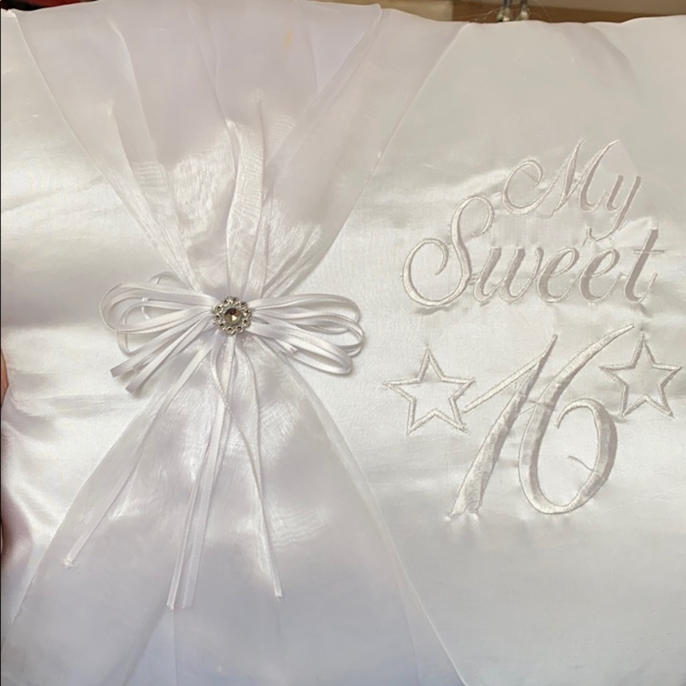 Sweet 16 shoes pillow